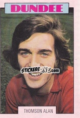 Sticker Thomson Allan - Scottish Footballers 1973-1974
 n. 18 - A&BC