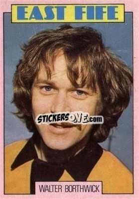 Sticker Walter Borthwick - Scottish Footballers 1973-1974
 n. 87 - A&BC