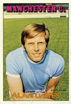 Sticker Alan Oakes - Footballers 1972-1973
 n. 9 - A&BC