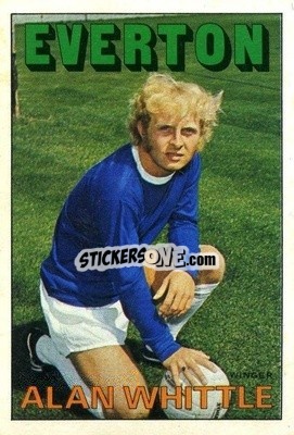 Sticker Alan Whittle - Footballers 1972-1973
 - A&BC