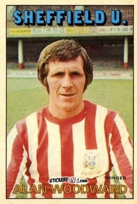 Sticker Alan Woodward - Footballers 1972-1973
 n. 205 - A&BC