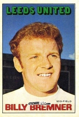 Sticker Billy Bremner - Footballers 1972-1973
 n. 39 - A&BC