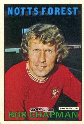 Sticker Bob Chapman - Footballers 1972-1973
 n. 84 - A&BC