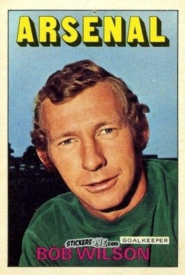 Sticker Bob Wilson - Footballers 1972-1973
 n. 57 - A&BC