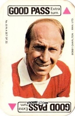 Sticker Bobby Charlton - Footballers 1972-1973
 n. FCG8 - A&BC