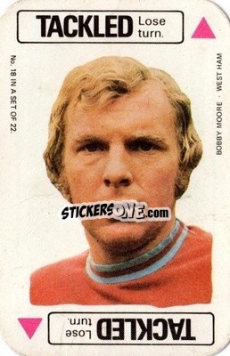 Cromo Bobby Moore - Footballers 1972-1973
 - A&BC