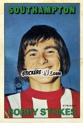 Sticker Bobby Stokes - Footballers 1972-1973
 - A&BC