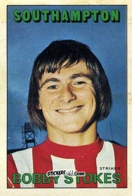 Cromo Bobby Stokes - Footballers 1972-1973
 n. 25 - A&BC