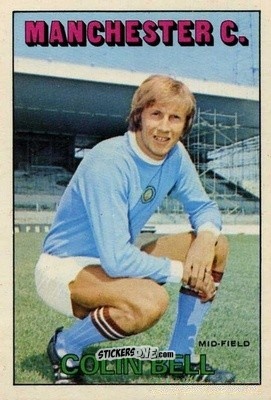 Sticker Colin Bell - Footballers 1972-1973
 n. 143 - A&BC