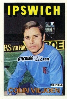 Sticker Colin Viljoen - Footballers 1972-1973
 - A&BC