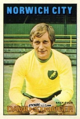 Sticker Dave Stringer - Footballers 1972-1973
 n. 218 - A&BC