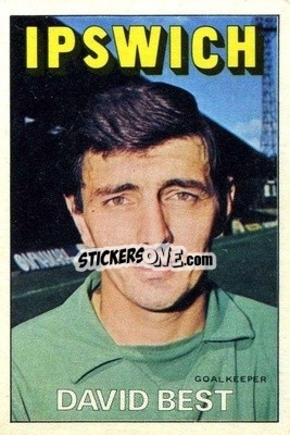 Sticker David Best - Footballers 1972-1973
 - A&BC