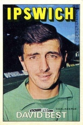 Sticker David Best - Footballers 1972-1973
 n. 20 - A&BC
