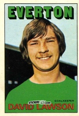 Sticker David Lawson - Footballers 1972-1973
 n. 141 - A&BC