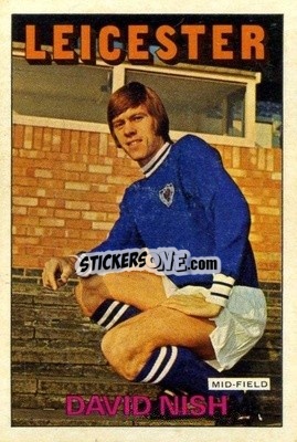 Sticker David Nish - Footballers 1972-1973
 n. 58 - A&BC