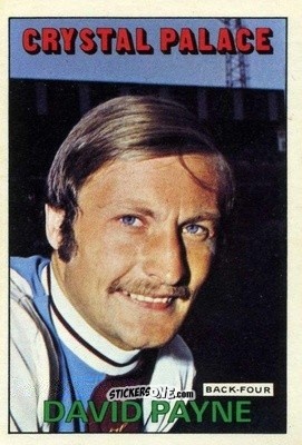 Figurina David Payne - Footballers 1972-1973
 n. 63 - A&BC
