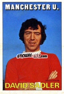 Sticker David Sadler - Footballers 1972-1973
 - A&BC