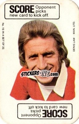 Figurina Denis Law - Footballers 1972-1973
 - A&BC