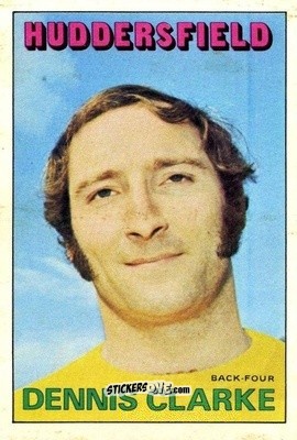 Sticker Dennis Clarke - Footballers 1972-1973
 n. 89 - A&BC