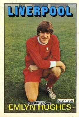 Cromo Emlyn Hughes - Footballers 1972-1973
 n. 110 - A&BC