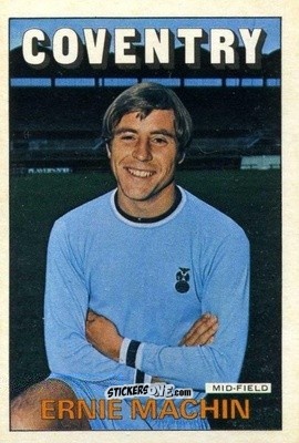 Cromo Ernie Machin - Footballers 1972-1973
 n. 34 - A&BC