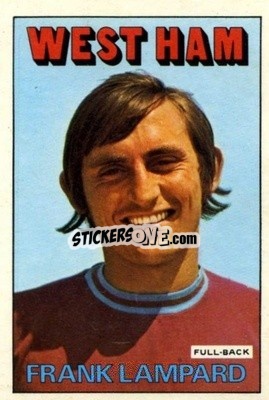 Sticker Frank Lampard - Footballers 1972-1973
 - A&BC