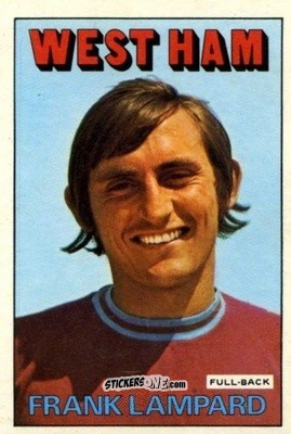 Sticker Frank Lampard - Footballers 1972-1973
 n. 148 - A&BC
