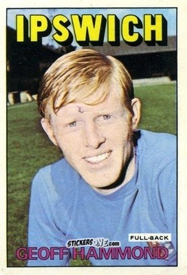 Sticker Geoff Hammond - Footballers 1972-1973
 - A&BC