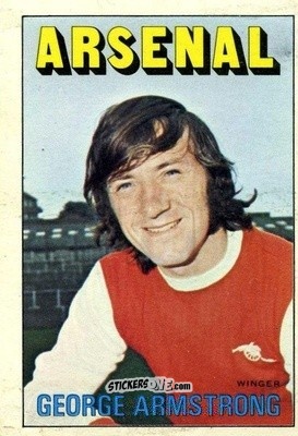 Sticker George Armstrong - Footballers 1972-1973
 n. 101 - A&BC