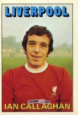 Sticker Ian Callaghan - Footballers 1972-1973
 n. 52 - A&BC