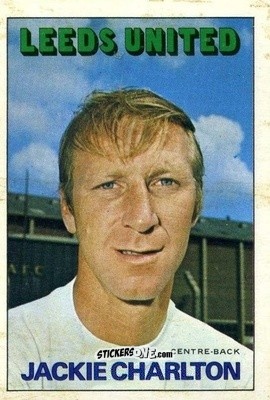 Sticker Jack Charlton - Footballers 1972-1973
 n. 23 - A&BC