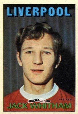 Sticker Jack Whitham - Footballers 1972-1973
 n. 213 - A&BC