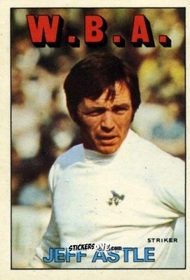 Cromo Jeff Astle - Footballers 1972-1973
 - A&BC