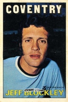 Sticker Jeff Blockley - Footballers 1972-1973
 n. 56 - A&BC