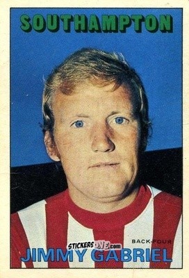 Sticker Jimmy Gabriel - Footballers 1972-1973
 n. 47 - A&BC