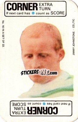 Cromo Jimmy Johnstone - Footballers 1972-1973
 - A&BC