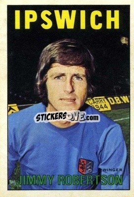 Cromo Jimmy Robertson - Footballers 1972-1973
 - A&BC