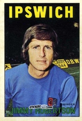 Sticker Jimmy Robertson - Footballers 1972-1973
 n. 86 - A&BC