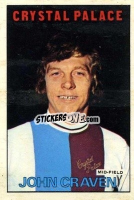 Cromo John Craven - Footballers 1972-1973
 - A&BC