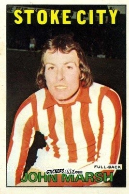 Sticker John Marsh - Footballers 1972-1973
 n. 118 - A&BC