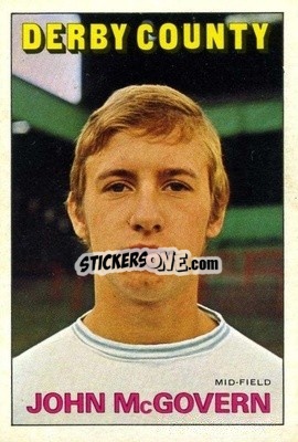 Sticker John McGovern - Footballers 1972-1973
 - A&BC