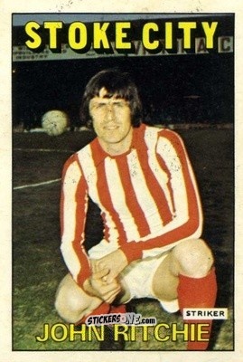 Sticker John Ritchie - Footballers 1972-1973
 n. 175 - A&BC