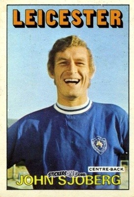Sticker John Sjoberg - Footballers 1972-1973
 n. 155 - A&BC