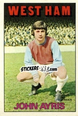 Sticker Johnny Ayris - Footballers 1972-1973
 - A&BC