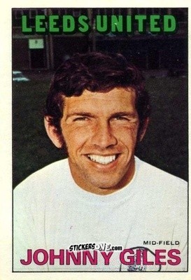 Figurina Johnny Giles - Footballers 1972-1973
 n. 105 - A&BC