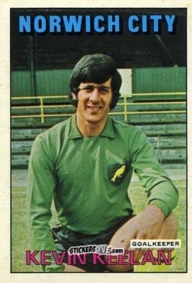 Figurina Kevin Keelan - Footballers 1972-1973
 n. 165 - A&BC