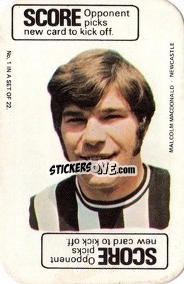 Sticker Malcolm MacDonald - Footballers 1972-1973
 - A&BC