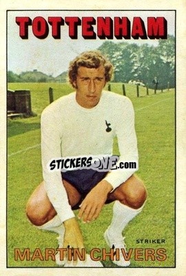 Sticker Martin Chivers - Footballers 1972-1973
 - A&BC