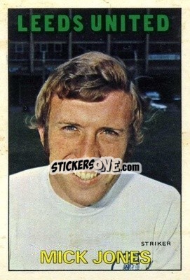 Sticker Mick Jones - Footballers 1972-1973
 - A&BC