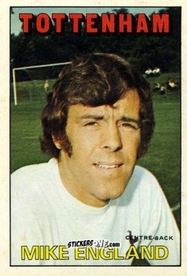 Sticker Mike England - Footballers 1972-1973
 n. 121 - A&BC